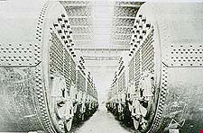 Titanic's Huge Boilers